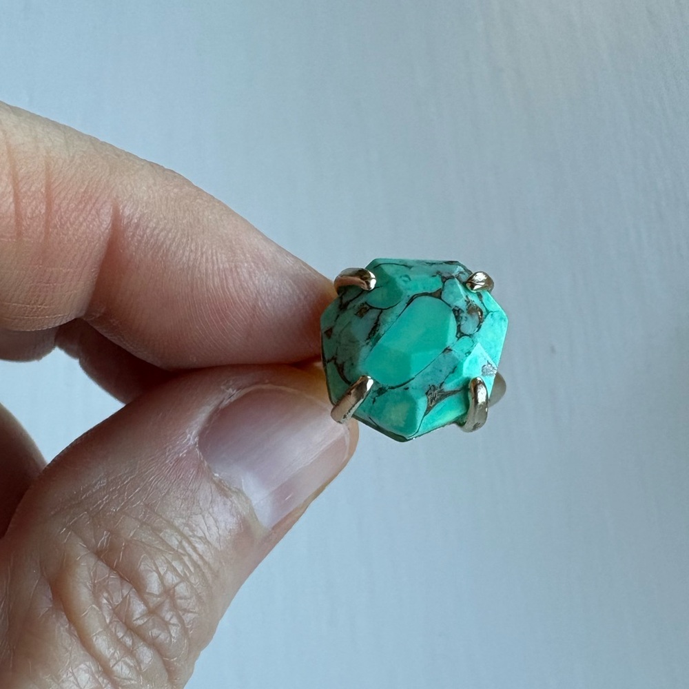 Kendra Scott Turquoise Cocktail Ring